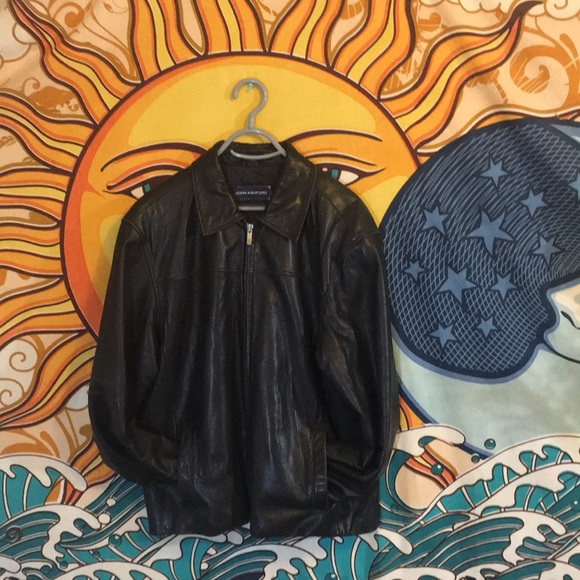 John Ashford leather jacket size L - Picture 1 of 5